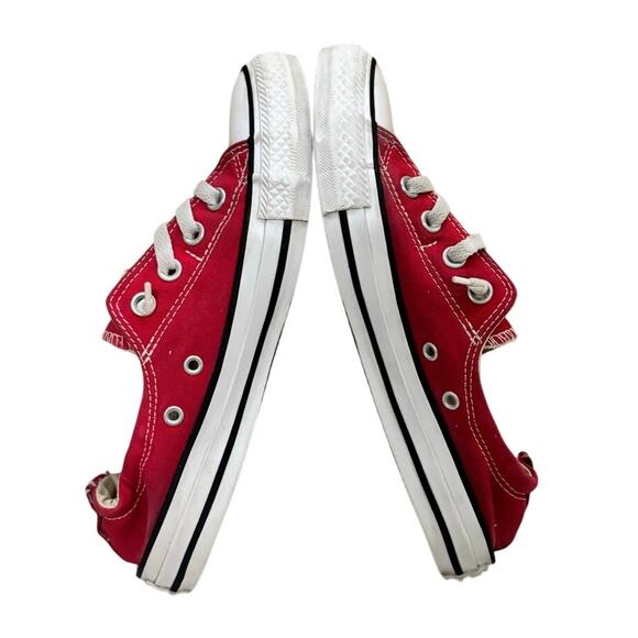 Converse Chuck Taylor Shoreline Red Slip On Low Top Shoes Women’s 8.5 - Picture 4 of 8